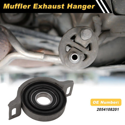 Muffler Exhaust Hanger for Mercedes-Benz C-Class (2014–2021) 2054108201 Metal Rubber