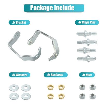 Front Door Hinge Pin Bushing Repair Kit for GMC Chevrolet