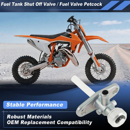 Fuel Tank Petcock Shut Off Valve for KTM 50 SX 60 65 400 620 640 660 690 790 890 (2000–2023)