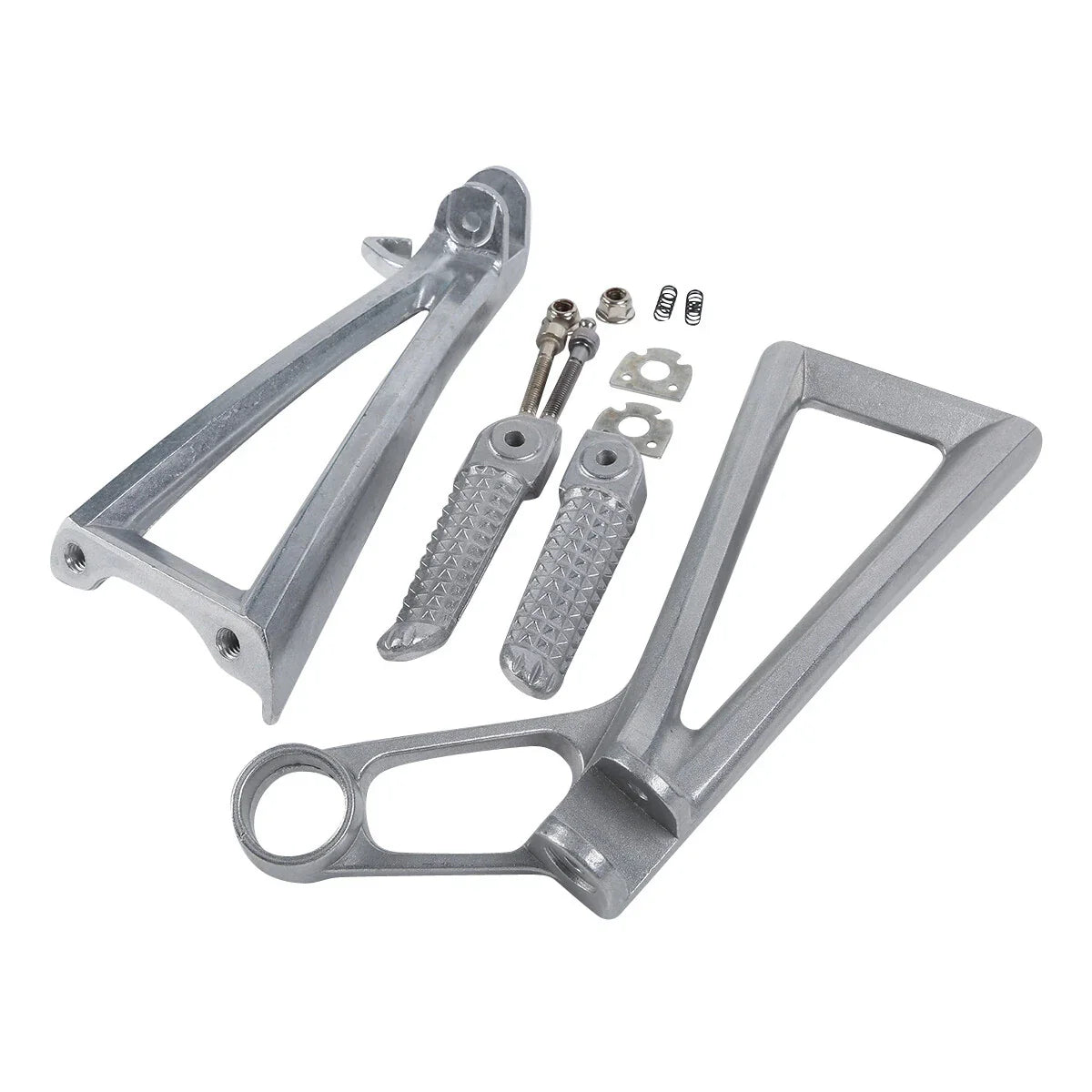 Passenger Footrests Pegs Bracket Set for Yamaha YZF R6 (2003-2009)