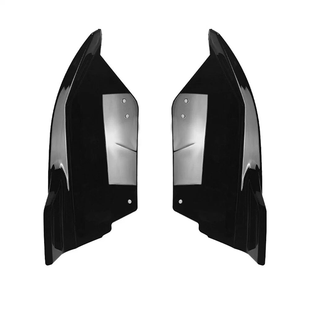 Glossy Black Back Rear Side Skirt Splitter for BMW X1 U11 (2023)