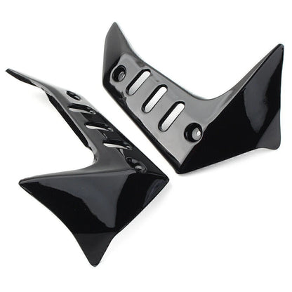 Gloss Black Side Cover Fairing Kit for Kawasaki Z750 (2004–2007)