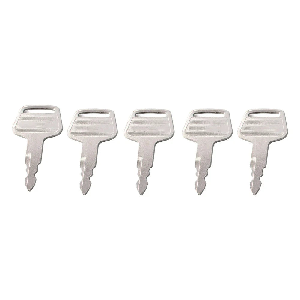 5 x KV02 Heavy Equipment Ignition Keys for Kato Excavator Models (HD)