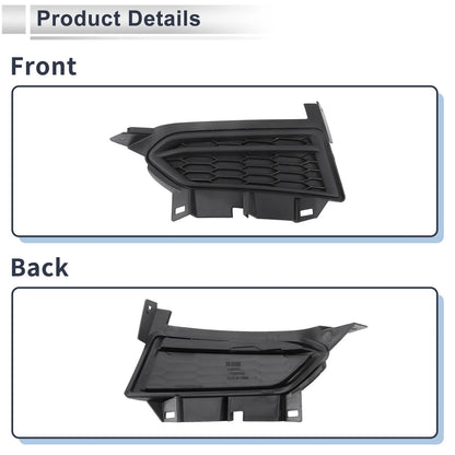 1 Pc Front Left Fog Light Grill for Nissan Versa (2020-2022)