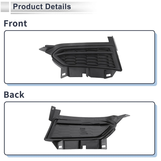 1 Pc Front Left Fog Light Grill for Nissan Versa (2020-2022)