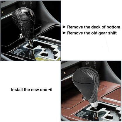 Automatic Gear Shift Knob for Lexus ES350 (2007–2012) Carbon Fiber Pattern