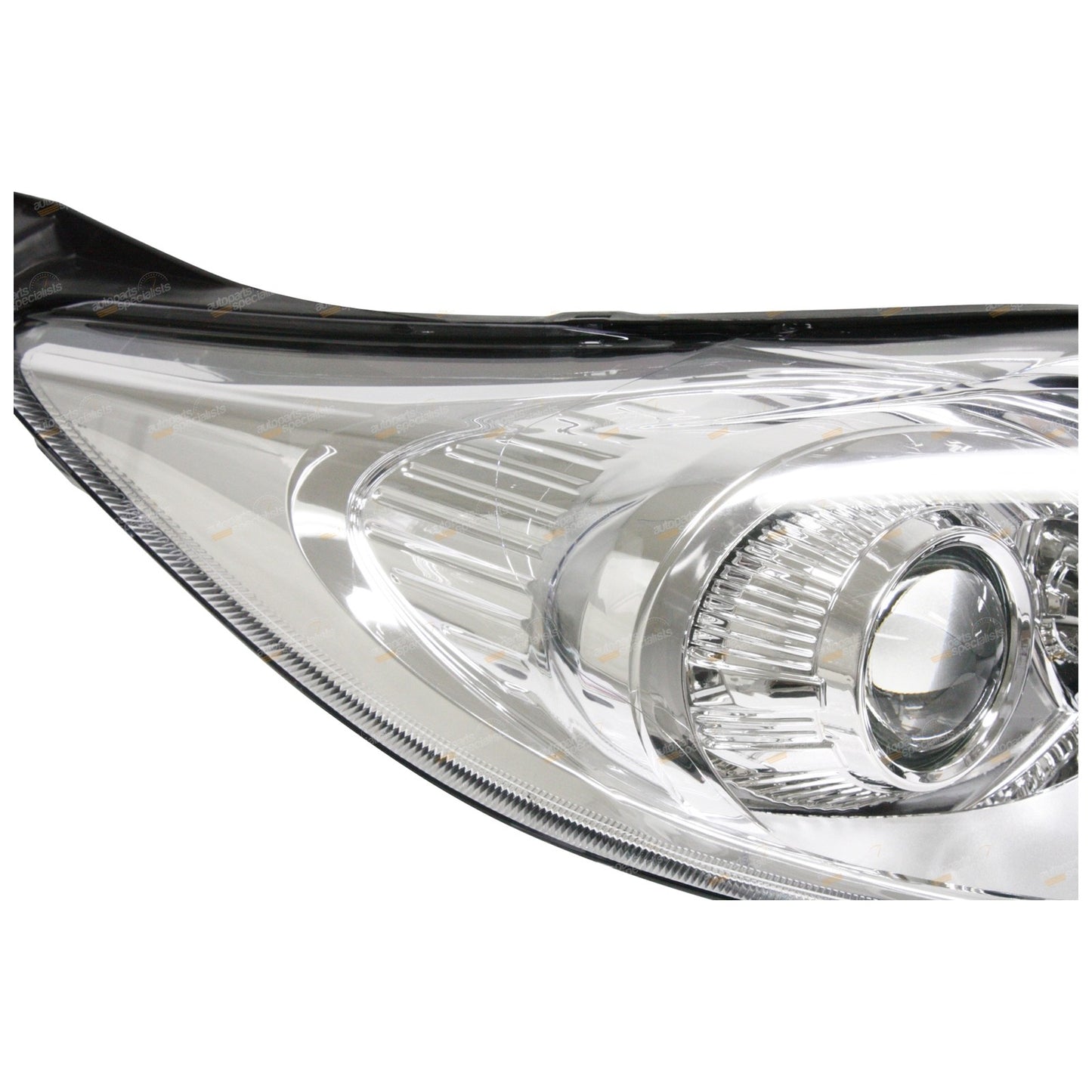 RH Chrome Projector Headlight for Ford Fiesta WS (2009–2013)