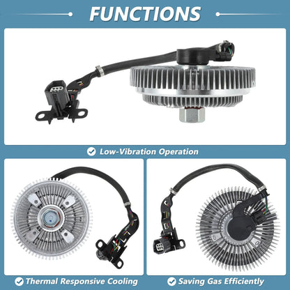 Cooling Fan Clutch for Dodge Ram 2500 3500 6.7L (2011-2013)