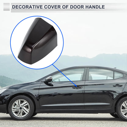 Front Left Door Handle Cover Cap for BMW X1 X2 (2015–2018) No. 51217396541 Brown