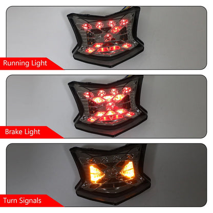 Tail Light for Kawasaki Z650 Ninja 650 Z900 (2017–2024) Silver