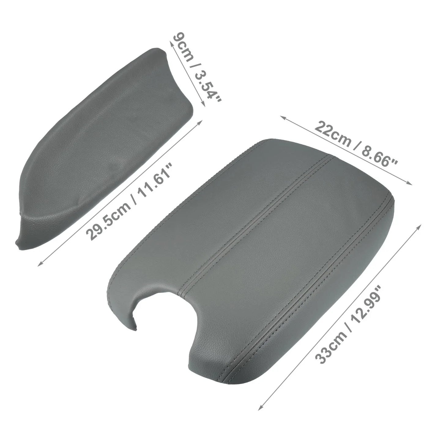 Car Center Console Cover for Honda Accord (2008-2011) Light Grey