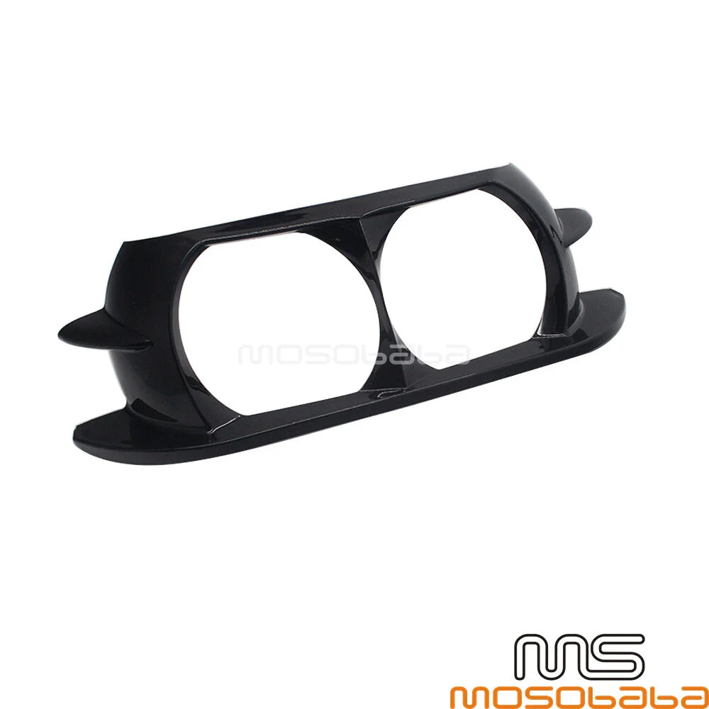 Black Headlight Trim Cover Bezel for Harley Road Glide FLTRX (2015-2023)