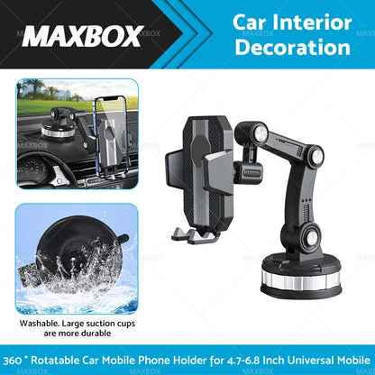 360° Car Dash Mount Holder for Mobile Phone GPS - Universal