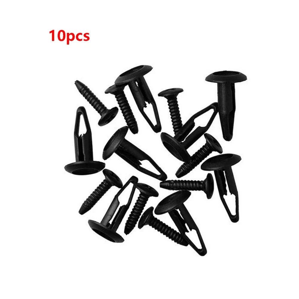 10 x Car Door Trim Panel Clips Screws for 2000-Up Ford Focus