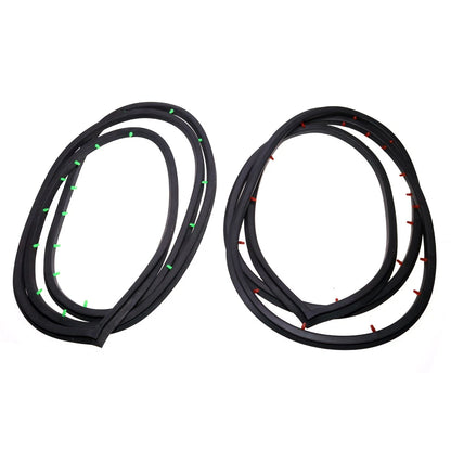 Set of 4 Weatherstrips for Datsun Nissan Bluebird GL Sedan (1975–1980)