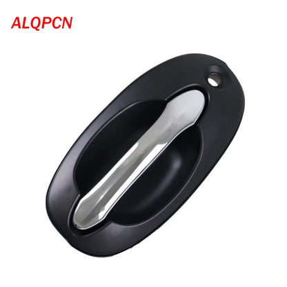 4 x Black Chrome Exterior Door Handles for Kia Carnival (1999-2005)