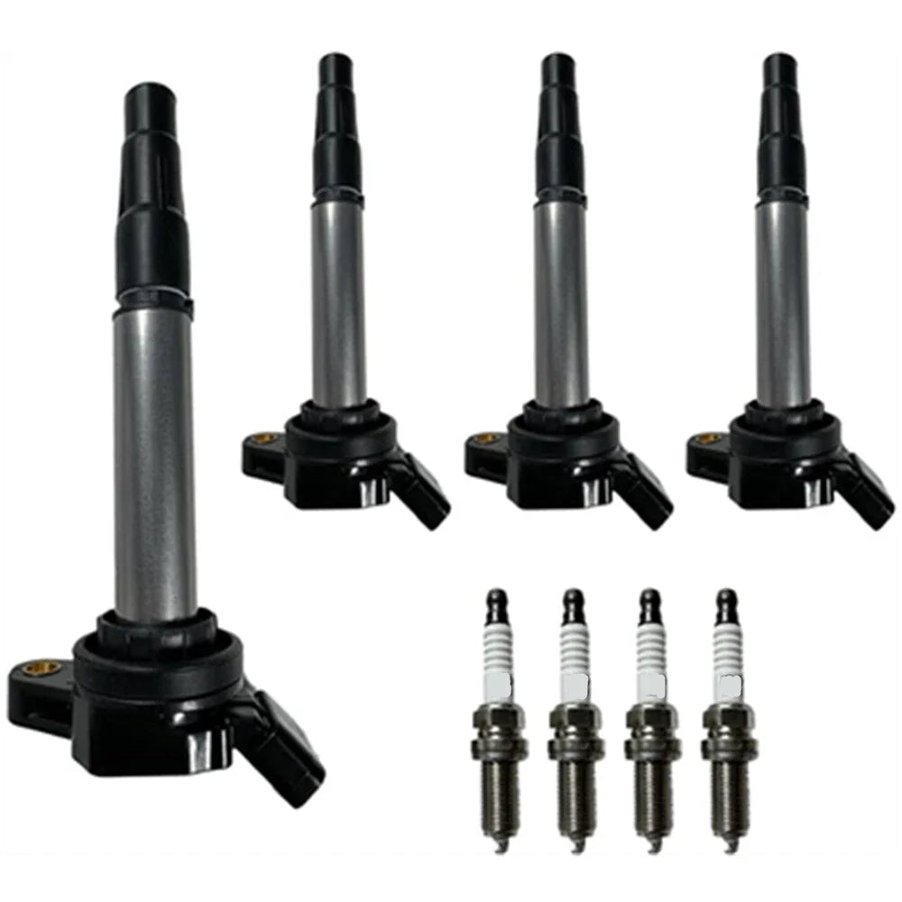 4 x Ignition Coils & Spark Plugs for Toyota Matrix / Scion xD 1.8L (2011-2014)