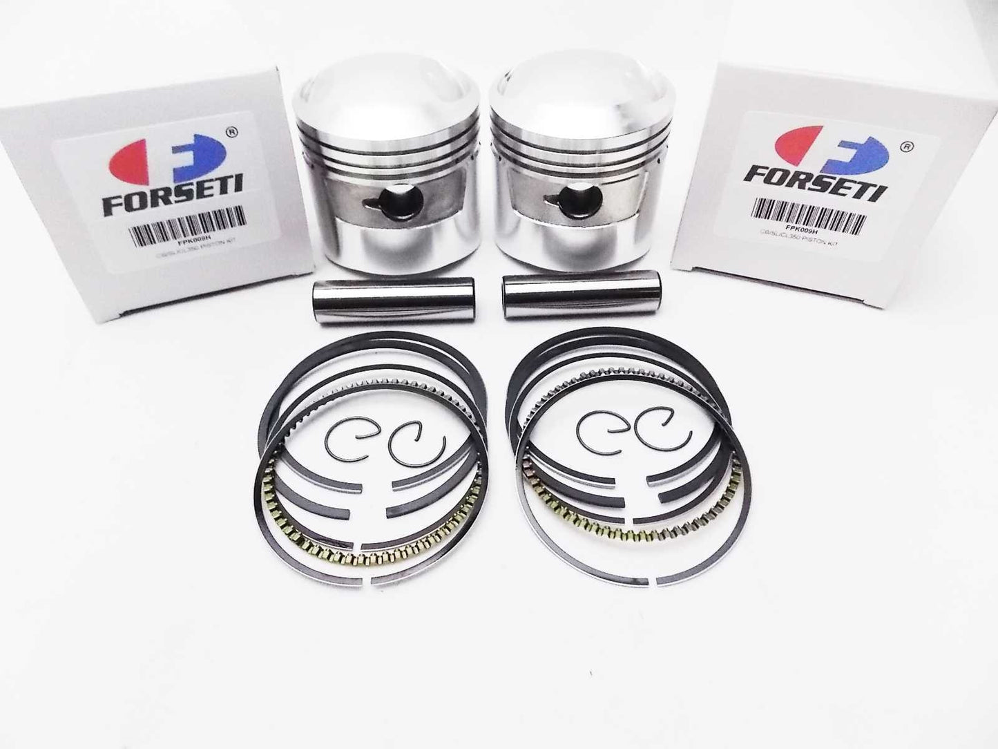 Piston Set with Rings for Honda CL350 Scrambler (1968–1973)