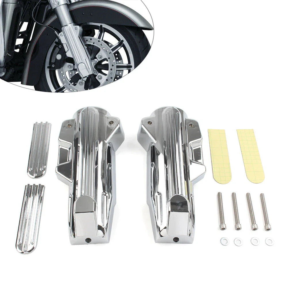 Fork Slider Accents & Lower Covers for Harley Electra Street (2014-2023)