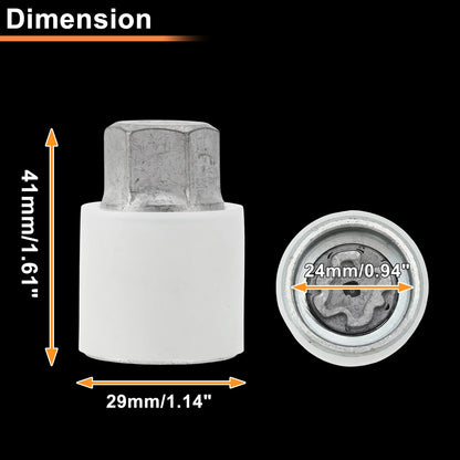 Wheel Lock Lug Nut for Volkswagen Touareg (2004–2017) #534