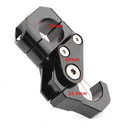22MM Handlebar Hook Helmet Luggage Bag Hanger for Suzuki Scooter Red