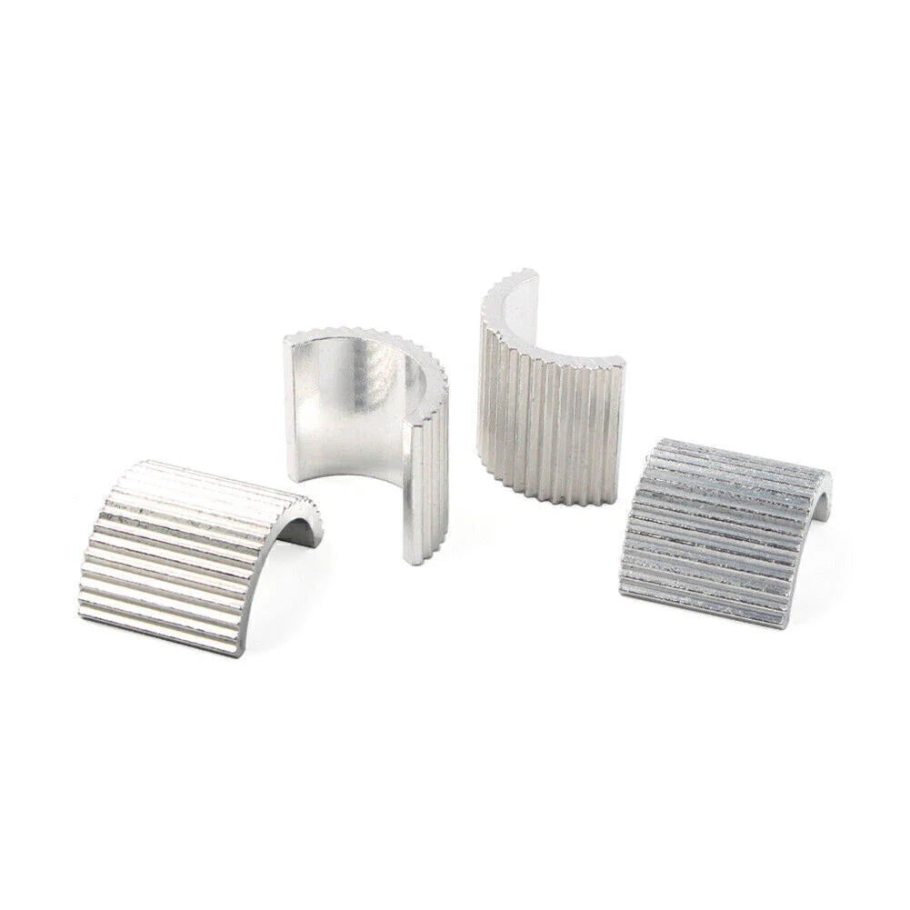 4 x 1 1/8" to 7/8" Handlebar Mount Risers Clamp Conversion Spacers