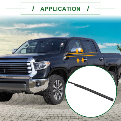 1pc Rear Right Window Seal No. 681630C010 for Toyota Tundra (2007–2021)