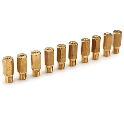 10 Pcs Carburetor Main Jets for PWK OKO CVK (155-178)