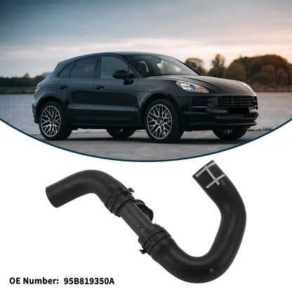Radiator Hose for Porsche Macan (2015) No. 95B819350A Rubber Coolant Pipe