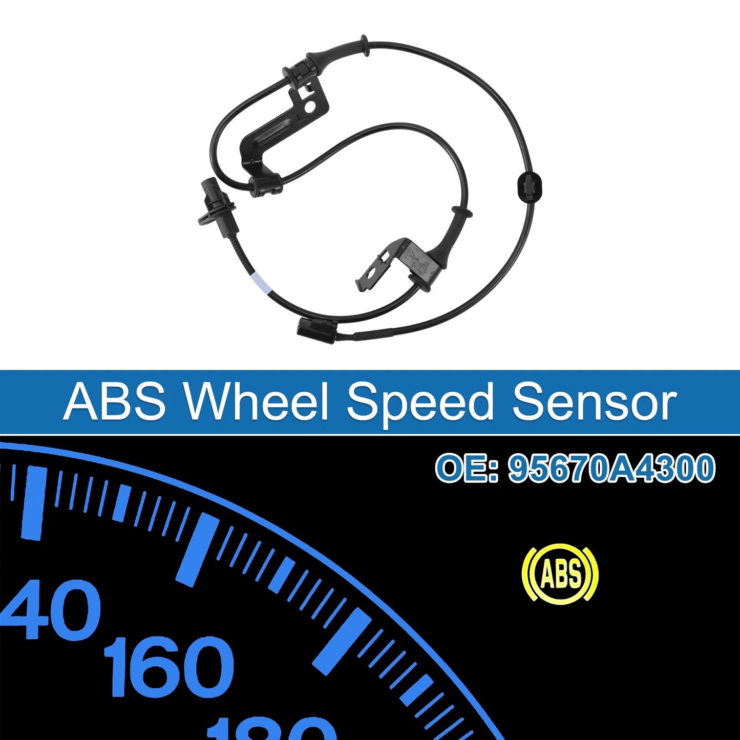 ABS Wheel Speed Sensor No. 95670A4300 for Kia Carens (2013–2015)