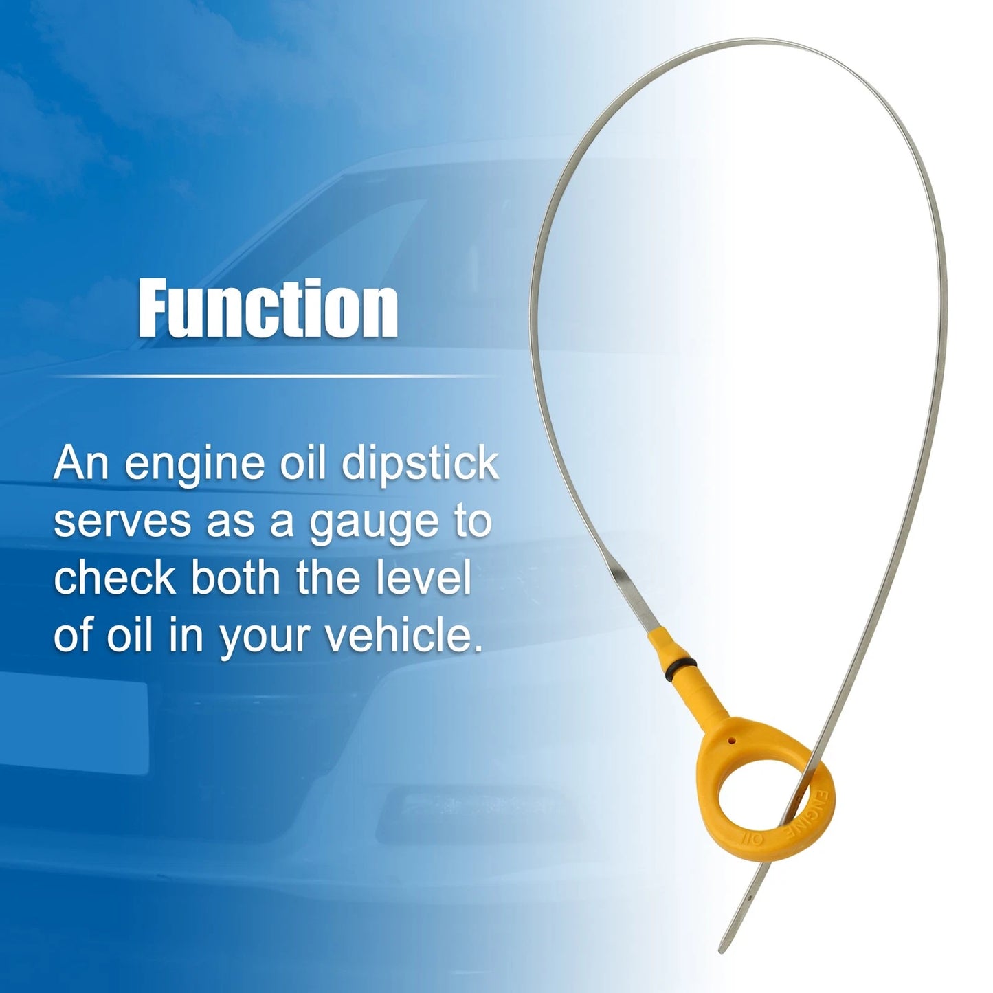 Engine Oil Fluid Level Dipstick for Toyota Corolla (2003–2008) No. 1530122020