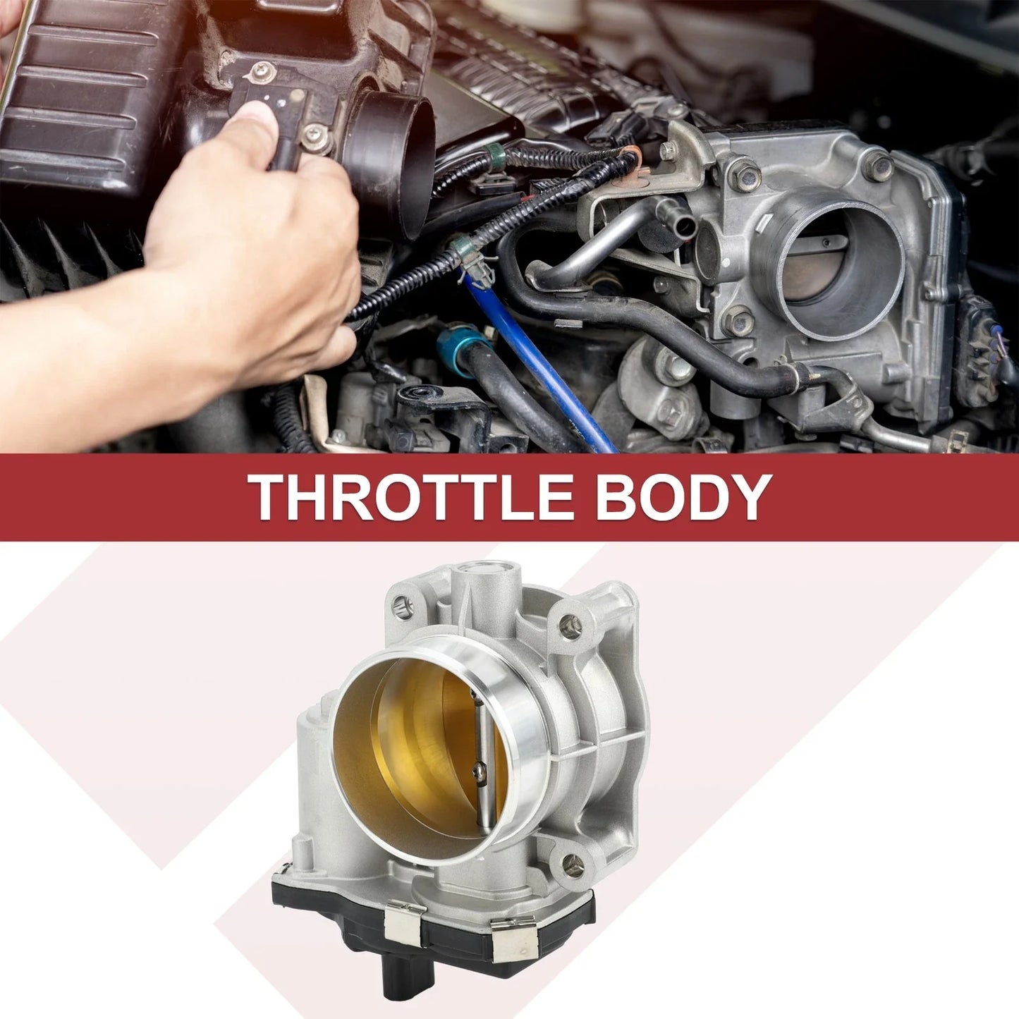 Throttle Body Actuator for Buick Regal, Chevy Captiva, Malibu (2011-2016)