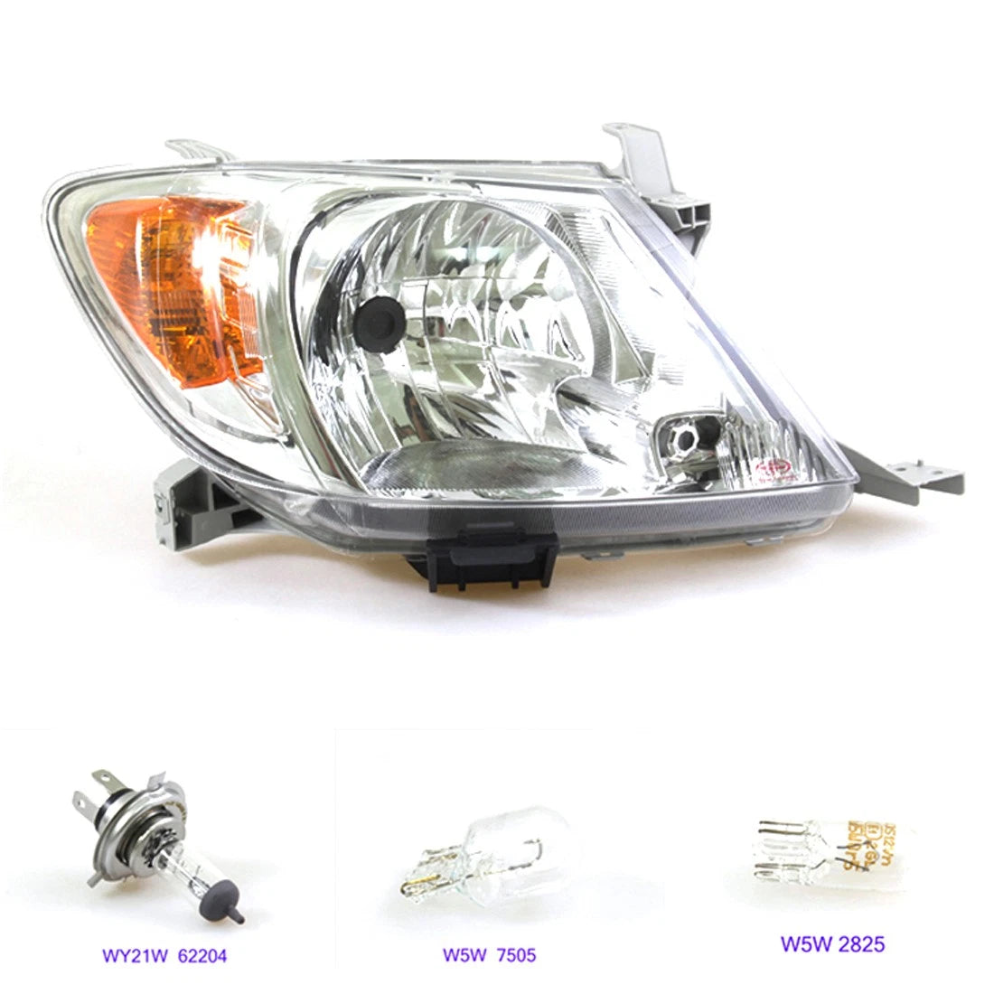 Corner Light Lamp for Toyota Hilux Vigo KUN MK6 SR5 (2004–2008) Clear Lens