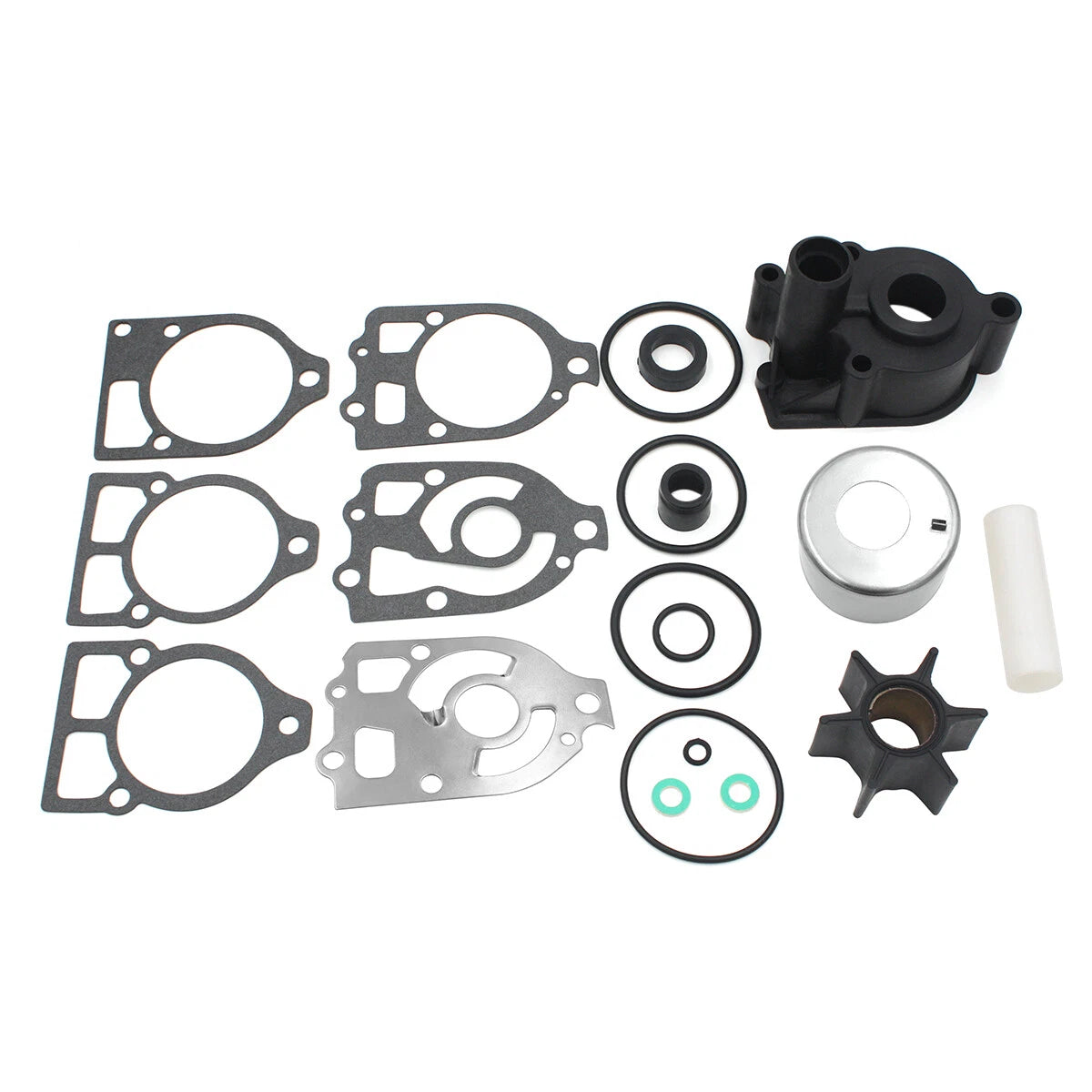 Water Pump Impeller Kit for Mercury V 150-225 HP Outboard (1990–2005)