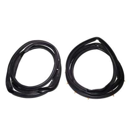 Set of 2 Rear Door Weatherstrip Seals for Datsun Nissan Sentra Sunny B13