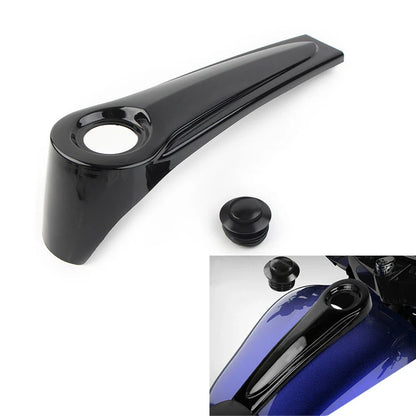 Fuel Console & Gas Tank Cap Cover for Harley Electra Street Road Glide (86-07)