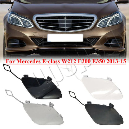 Front Bumper Tow Hook Eye Cover Cap for Mercedes E-class W212 (2013–2015)