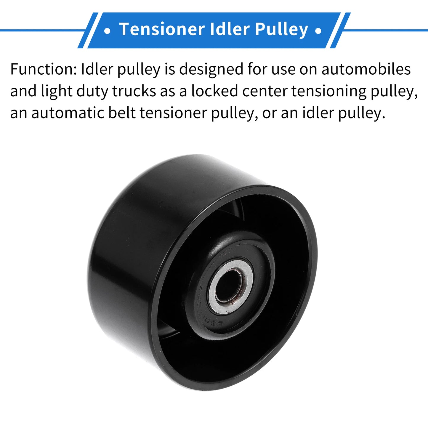 Drive Belt Idler Pulley for Nissan Versa (2009–2011, 2014–2018) No. 11927ED00B