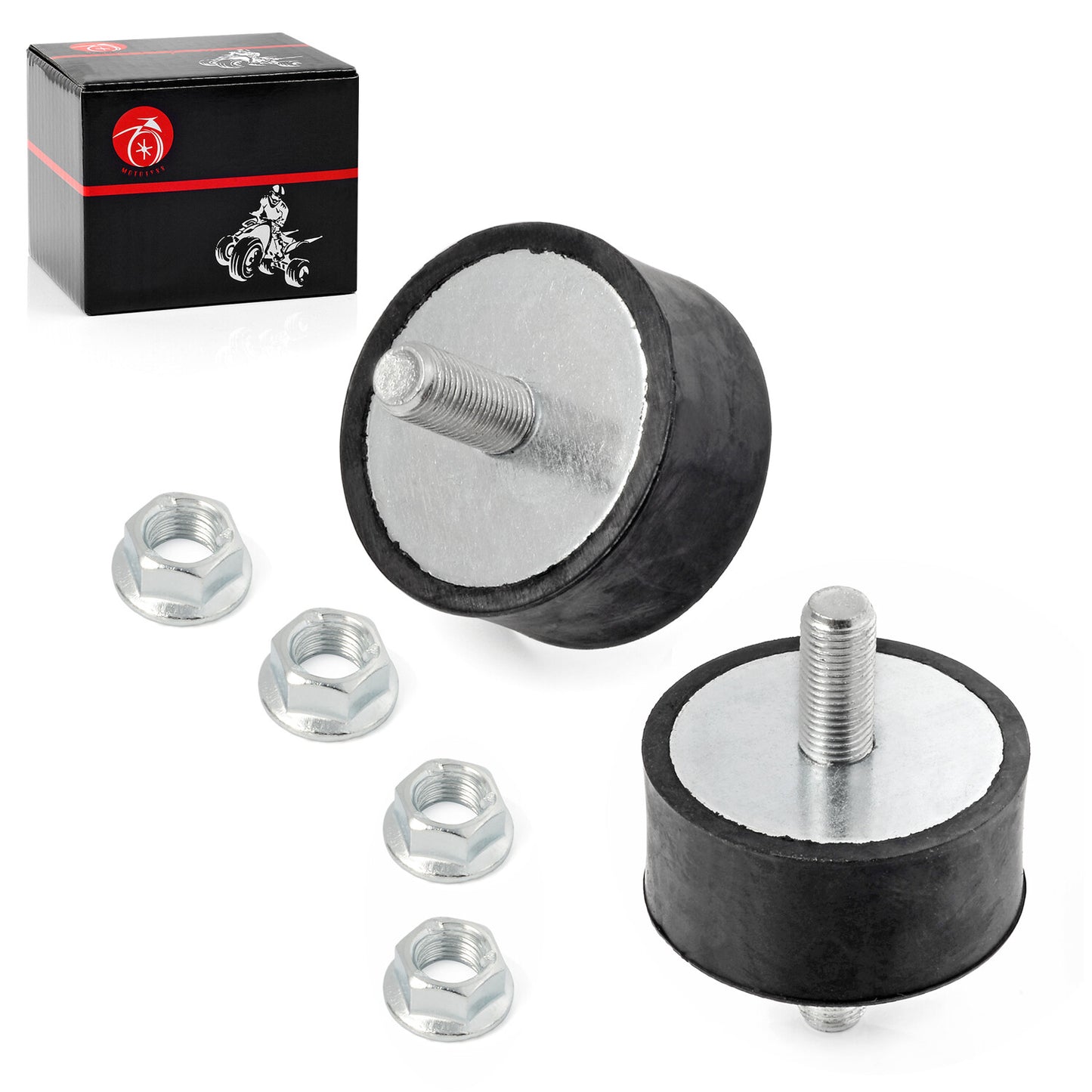 2 Engine Motor Top Mount Isolator for Polaris Ranger (2000–2017)