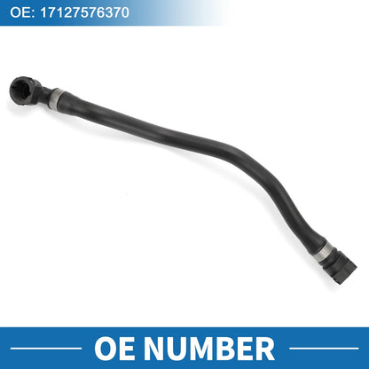 Radiator Hose No. 17127576370 for BMW X6 XDrive50i (2008–2019) Rubber