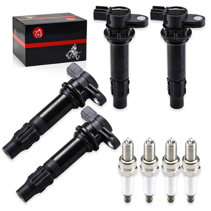 Ignition Coils & Spark Plug for Yamaha WaveRunner FX Cruiser (2004–2008)