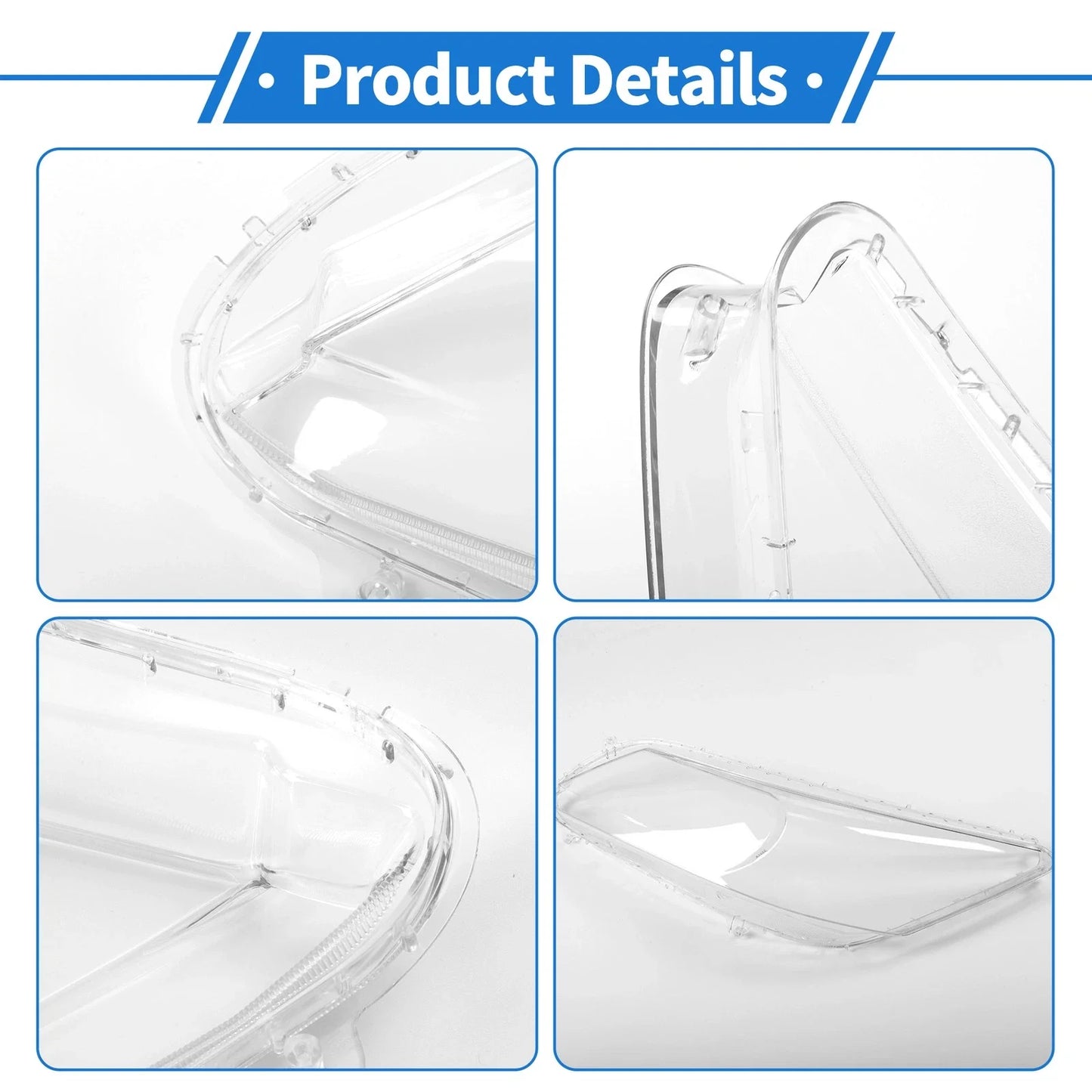 Car Front Left Headlight Lens Cover for Honda Accord (2013-2016)