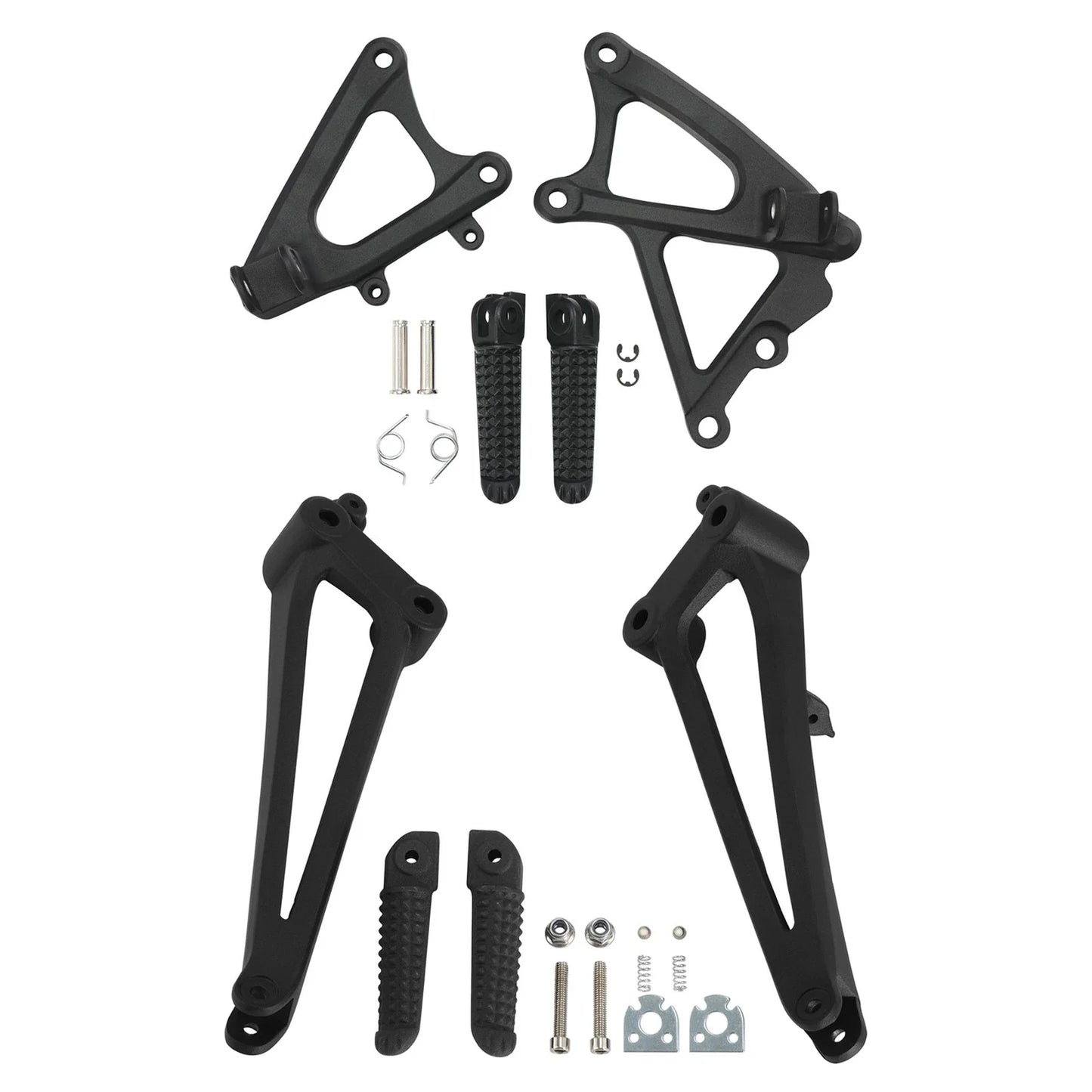 Driver & Passenger Footrests Pegs for Yamaha YZF R1 (2009-2014)