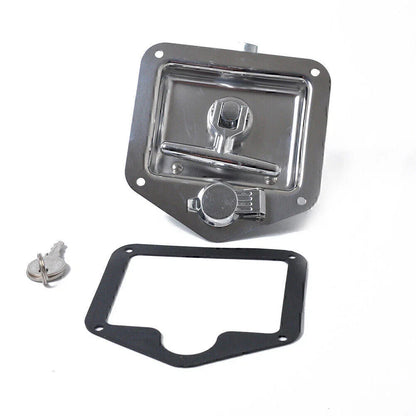 Stainless Steel Trailer Door Latch T-Handle Lock for RV, Truck, Camper