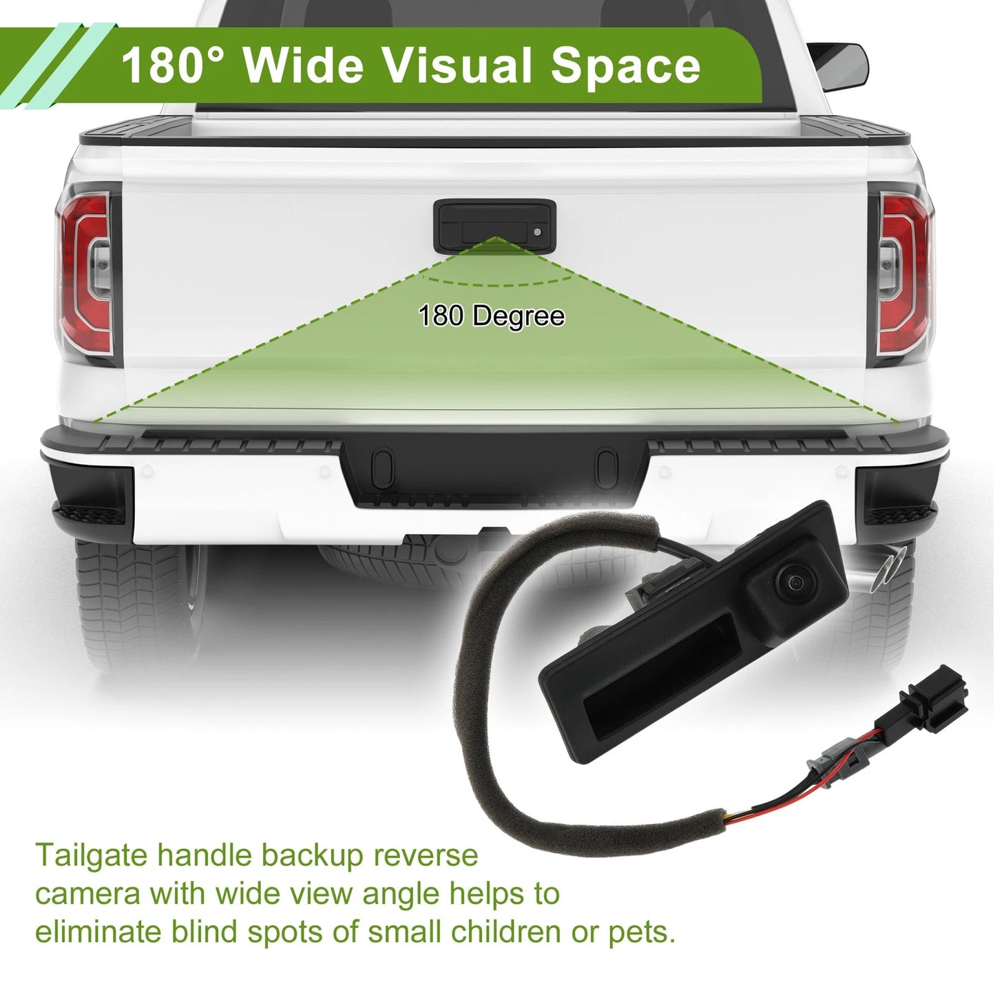 Rear View Backup Camera with Tailgate Handle   No.5ND827566C