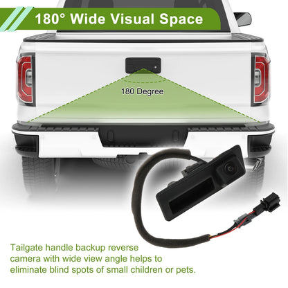 Rear View Backup Camera with Tailgate Handle   No.5ND827566C