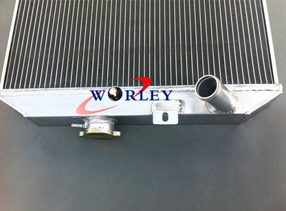3-Row Aluminum Radiator for Jeep Willys MB CJ-2A M38 (1941–1952)