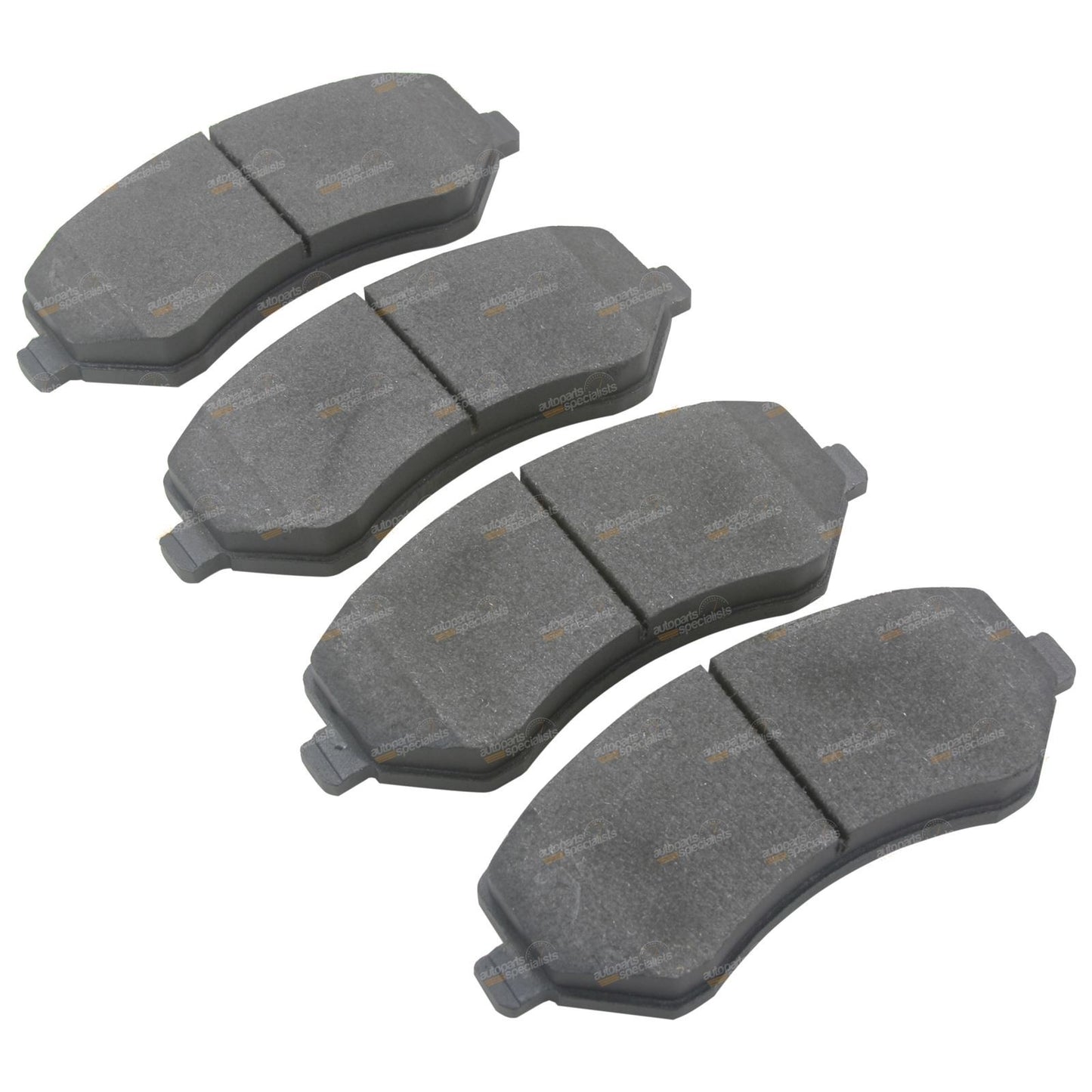 Set of 4 Brembo Front Disc Brake Pads for Jeep Cherokee (2002–2008)