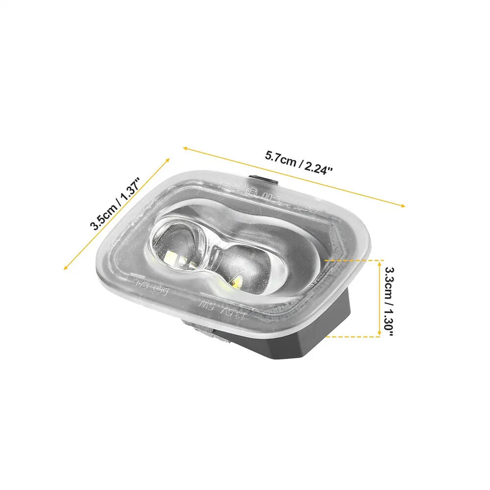 Side Puddle Lights for Ford F-150 F-250 F-350 F-450 Super Duty (2004-2023)