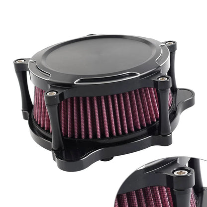 CNC Air Cleaner Intake Filter for Harley Touring Road King Street Glide (2008–2016)